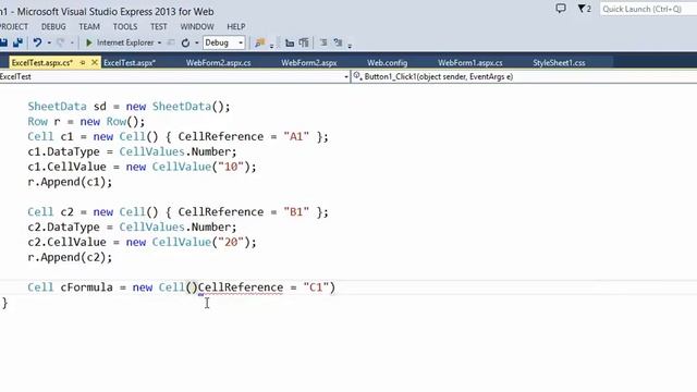 OpenXml - How to create Excel file with formula смотреть онлайн