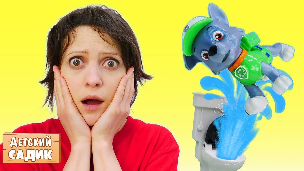 Игрушки Щенячий патруль и Детский садик Капуки - Весёлая история игрушек из мультиков смотреть онлайн