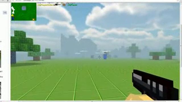 Блокада 3D (minecraft стрелялка) смотреть онлайн