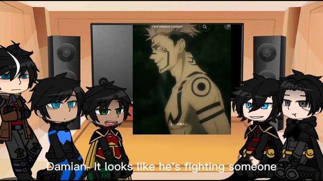 Bat family reacts to Male y/n || Gacha Club || (part 1/?) смотреть онлайн
