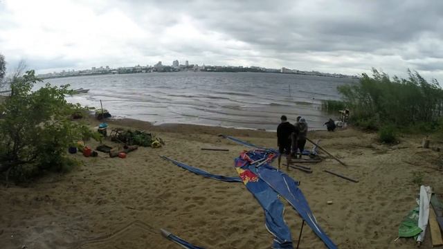 ставим редбуловский тент