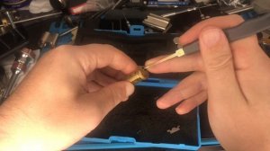 Вскрытие китайского замка с полукруглым перфо ключом