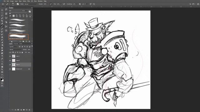 D&D Discord and Draw - rookzer0 Livestream Feb 11 , Tabaxi Artificer, Kobold lady. смотреть онлайн