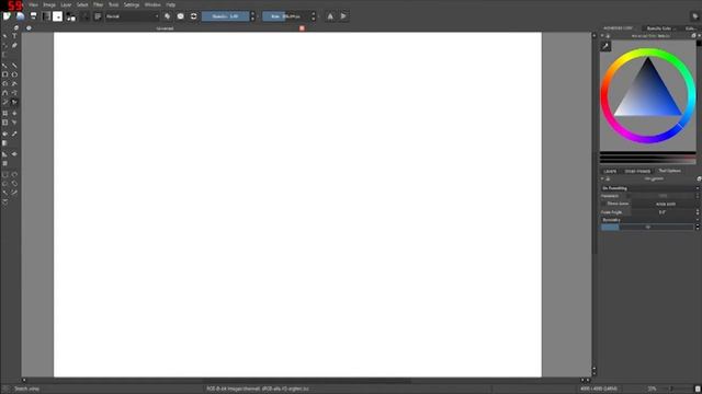 Krita - Sketch Brush and MultiBrush mode смотреть онлайн