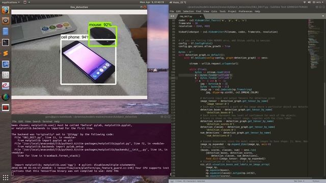 TensorFlow - Real-time Object Detection смотреть онлайн