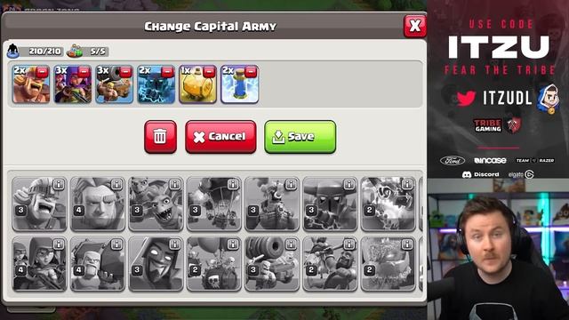2 Attacks for a Capital Peak Level 7 in the Clan Capital possible?! | Clash of Clans смотреть онлайн