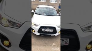 MITSUBISHI ASX Установка противотуманных фар 70W 2 режима