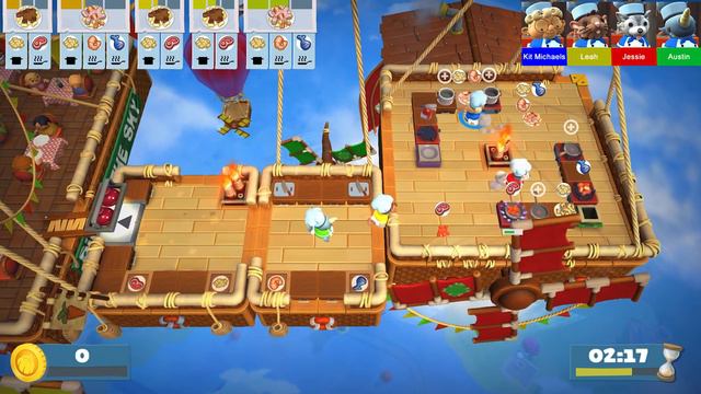 OverCooked 2 - ADHD animals can't deliver food смотреть онлайн