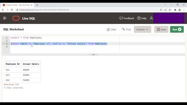 More On Select Command | Oracle смотреть онлайн
