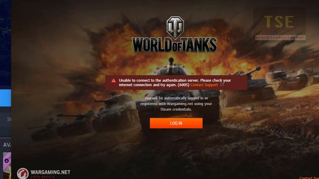 Unable to connect to the authentication server - world of tanks (6005) смотреть онлайн