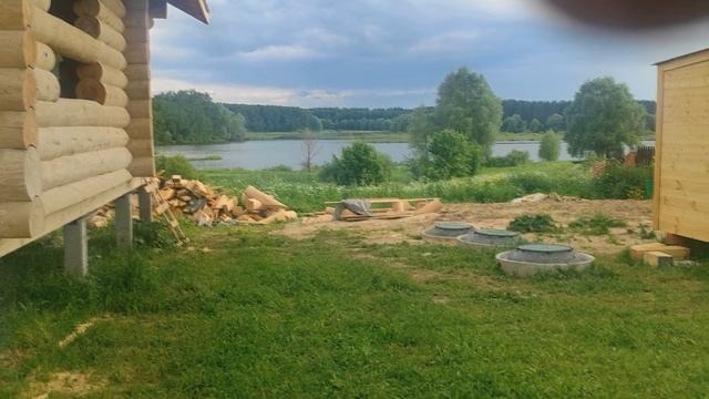 Рубленный дом 10 на 12 со вторым светом. смотреть онлайн