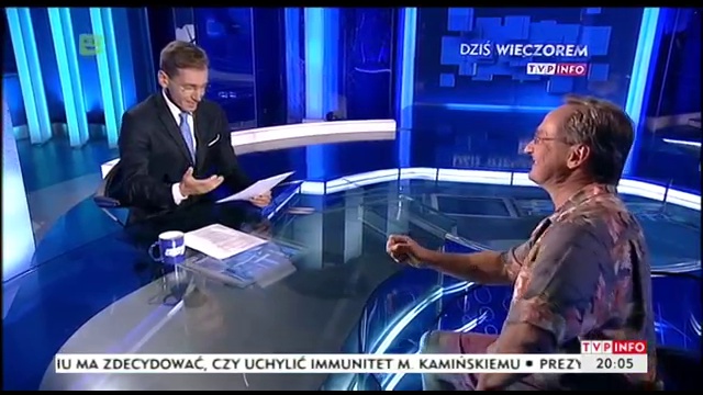 Wojciech Cejrowski Kontra Piotr Kraśko TVP INFO _Dziś Wieczorem 09.06.2014