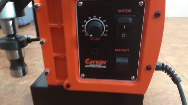 Магнитная дрель по металлу, cayken SCY-68HD смотреть онлайн