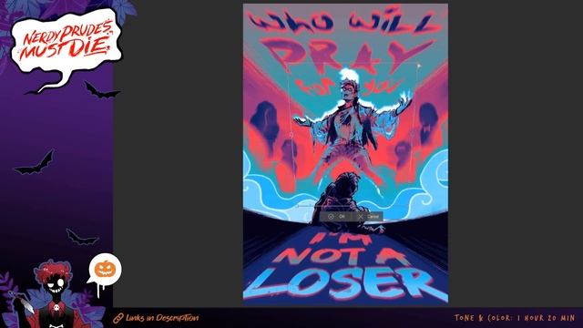 Drawing More Terrifying Tunes! ? | Halloween SPEEDPAINT смотреть онлайн