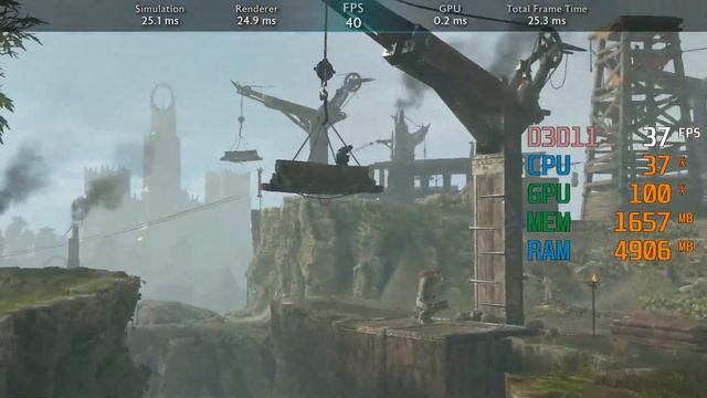 AMD Radeon R7 260X -- Intel Core i5-3470 -- Middle Earth Shadow of War Benchmark смотреть онлайн