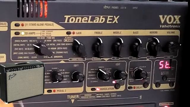 VOX TONELAB EX CLEAN SOUND for Direct PA use or Direct Recording Som Limpo смотреть онлайн