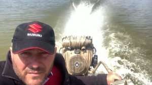 Большой обзор лодки-болотохода ! 49 км !