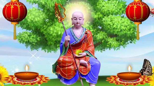 Background Video Full HD phật giáo địa tạng vương bồ tát 575 смотреть онлайн