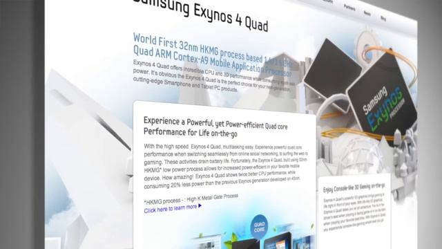 Samsung features Exynos processor at ARM TechCon 2012 смотреть онлайн