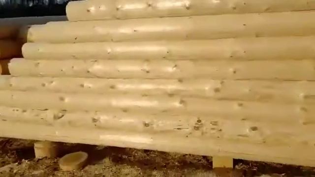Производство сруба дома 5 на 6 в чашу в кругляк смотреть онлайн