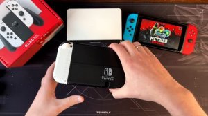 SWITCH OLED - РАСПАКОВКА Nintendo Switch OLED!
