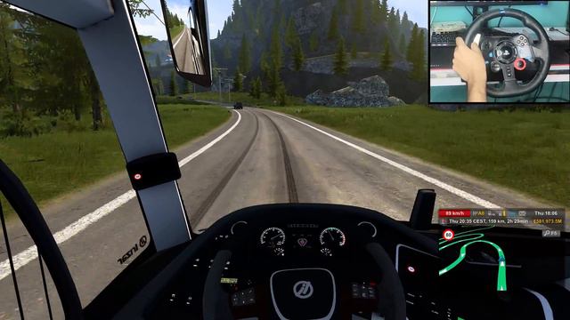 Irizar i8 Integral Bus | Euro Truck Simulator 2 - Open World Bus Simulation 4K Gameplay смотреть онлайн