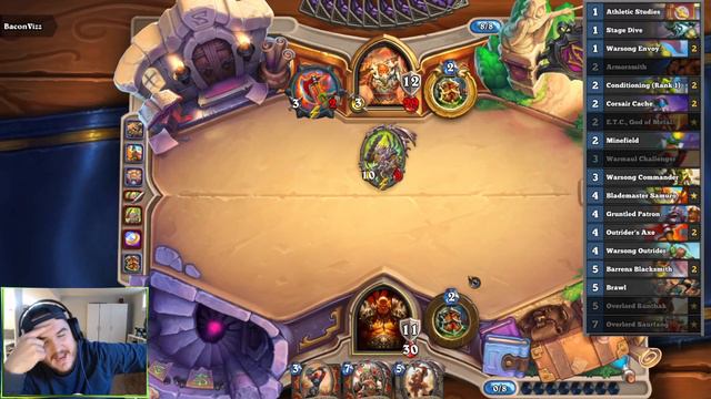 BUFF N' RUSH! Stock Warrior Deck Review | ONE GAME DECK REVIEW | Hearthstone! смотреть онлайн
