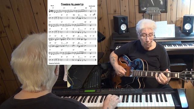 J'aimerais tellement ça ( TvdH ) - Jazz guitar & piano cover ( Henri Salvador ) смотреть онлайн