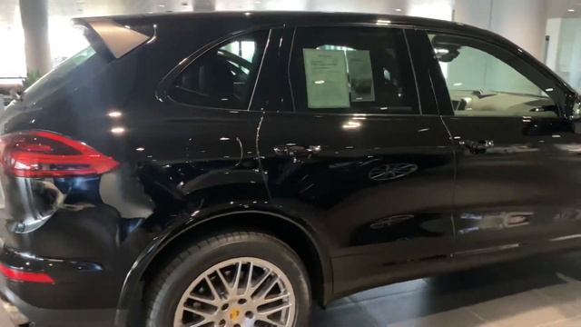 2018 Porsche Cayenne Platinum Edition смотреть онлайн