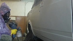 КАК ПОКРАСИТЬ АВТО ЭЛЕКТРОКРАСКОПУЛЬТОМ #5: ПОКРАСКА!