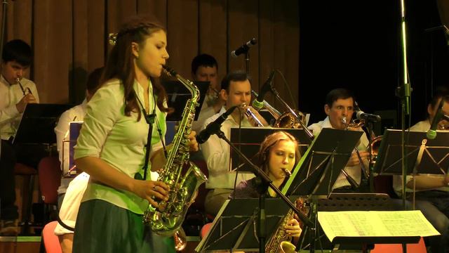 Джаз-оркестр Виктора Герасимова. Троицк. Yakety Sax смотреть онлайн