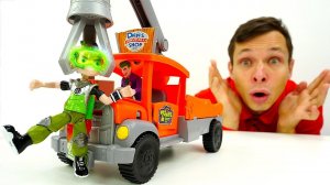 БЕН 10 попал в ловушку злодеев! - Герои сериала Бен Тен в видео онлайн. Игры машинки для мальчиков