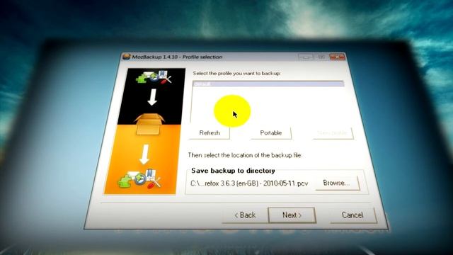 Backing up Firefox: MozBackup смотреть онлайн