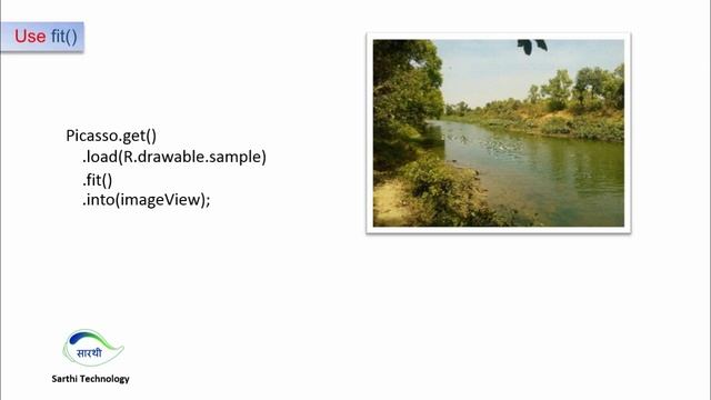#4 Resize image into imageView : Picasso library for android : Tutorial смотреть онлайн