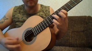 Крутой риф на гитаре Black Sabbath-Paranoid