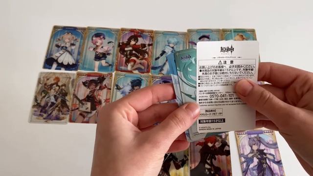 Розпаковка карт ГЕНШИН ІМПАКТ/CARDDASS GENSHIN IMPACT смотреть онлайн