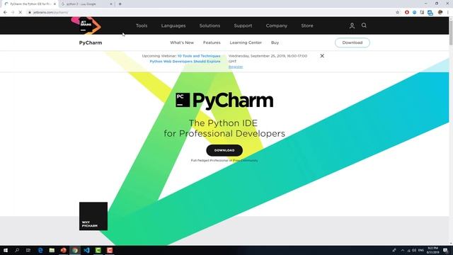 Python from scratch #1 download pycharm + python interpeter смотреть онлайн
