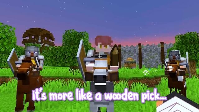 Playing as a VAMPIRE HUNTER in Minecraft! смотреть онлайн