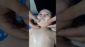 массаж лица для детей