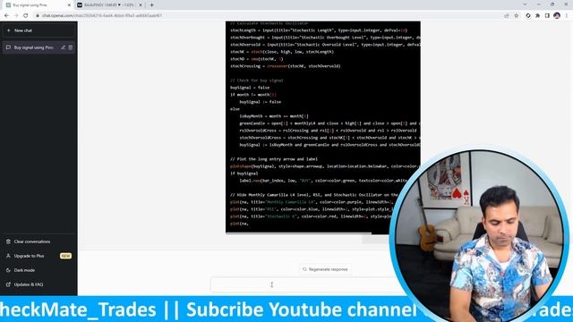 Swing Trading Strategy using ChatGPT || Automate Swing Trading with ChatGPT's TradingView indicator смотреть онлайн