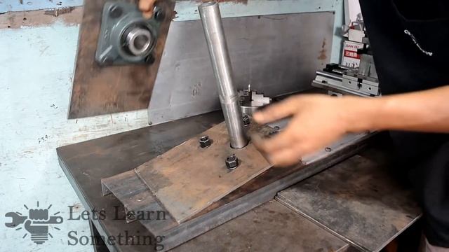 Homemade Lathe Machine