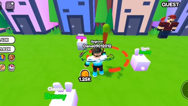Даня Бро играет в roblox в симулятор деревянной биты 1 часть 😎🇷🇺⚫ смотреть онлайн