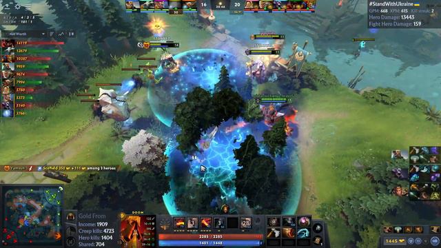 💰900+ GPM! 33 (smurf) Doom Offlane Gameplay - Dota 2 Top MMR смотреть онлайн
