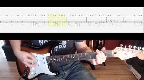 James Bond Theme Riff (Табулатура) Guitar Tutorial TABS