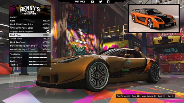 Fast & Furious Tokyo Drift | Mazda RX7 | GTA V Car Build Tutorial (BANSHEE 900R) смотреть онлайн