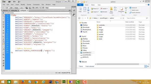 E-Commerce website in PHP in urdu/hindi | Admin panel | User panel | Config File - PART 4 смотреть онлайн