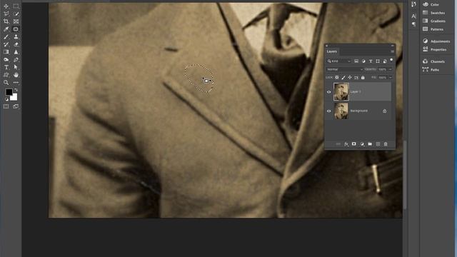 My Video Tutorial on How to Use the Patch Tool in Photoshop CC. смотреть онлайн