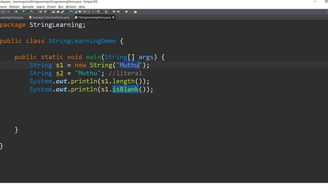 Java: String in Tamil - 2 - String length methods - தமிழில் ஜாவா - Payilagam - Muthuramalingam смотреть онлайн