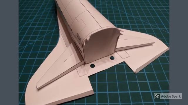 Space Shuttle Columbia paper model building смотреть онлайн