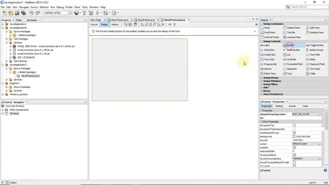 Java Tutorial- Exit Button смотреть онлайн